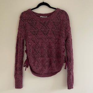 Stylish Dark Pink Sweater!